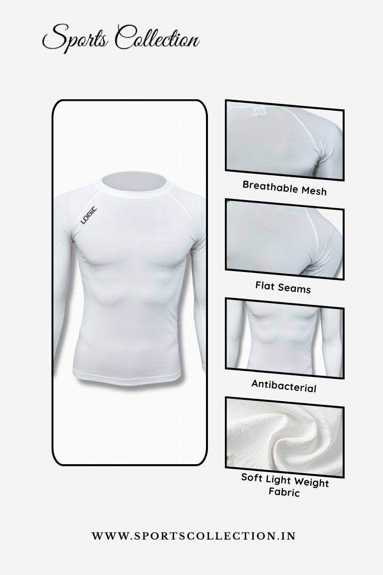 Men’s Compression Base Layer – Long Sleeve Multi-Sports Inner T-Shirt