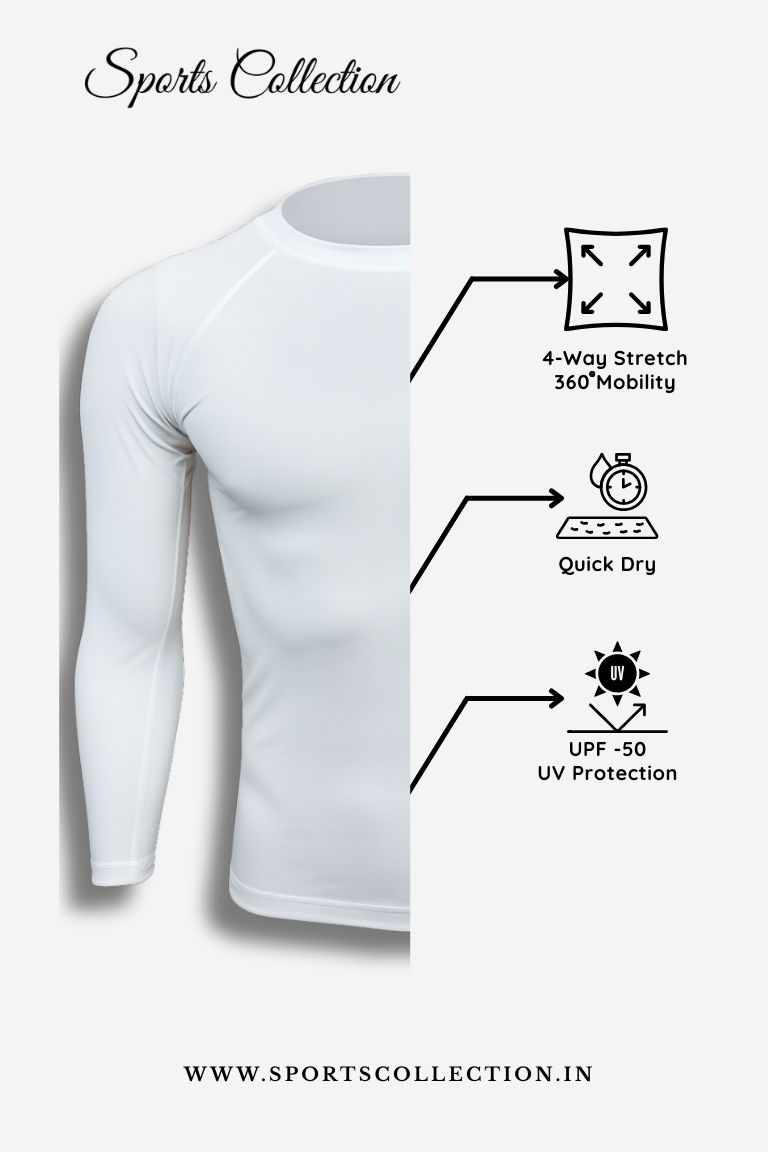 Men’s Compression Base Layer – Long Sleeve Multi-Sports Inner T-Shirt