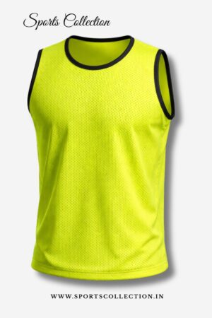 Neon Football Training Bibs for Team Practice | High-Visibility Mesh Soccer Scrimmage Vests