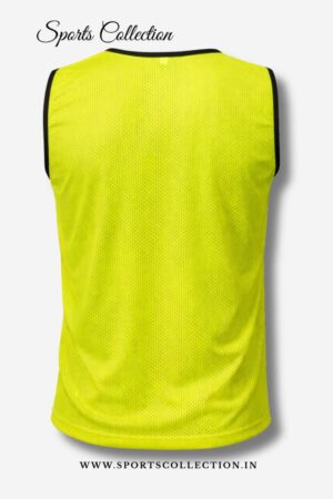 Neon Football Training Bibs for Team Practice | High-Visibility Mesh Soccer Scrimmage Vests