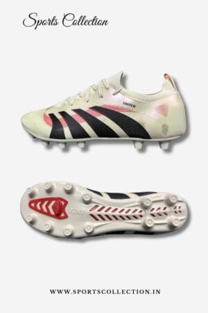 Anza Switch Ultra Lightweight Football Shoes Beige Black Red – Best Budget Soccer Boots
