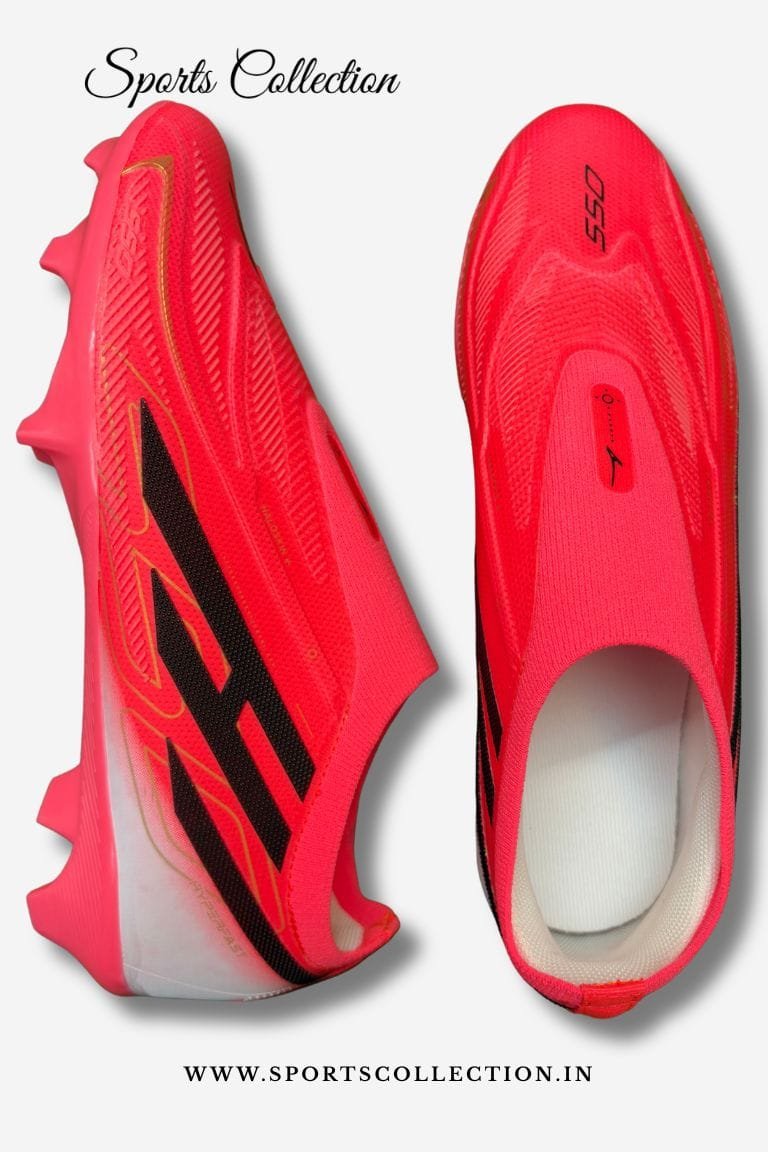 ANZA S50 Haloskin+ Football Boots for Men – Lightweight FG Soccer Cleats Pink Black