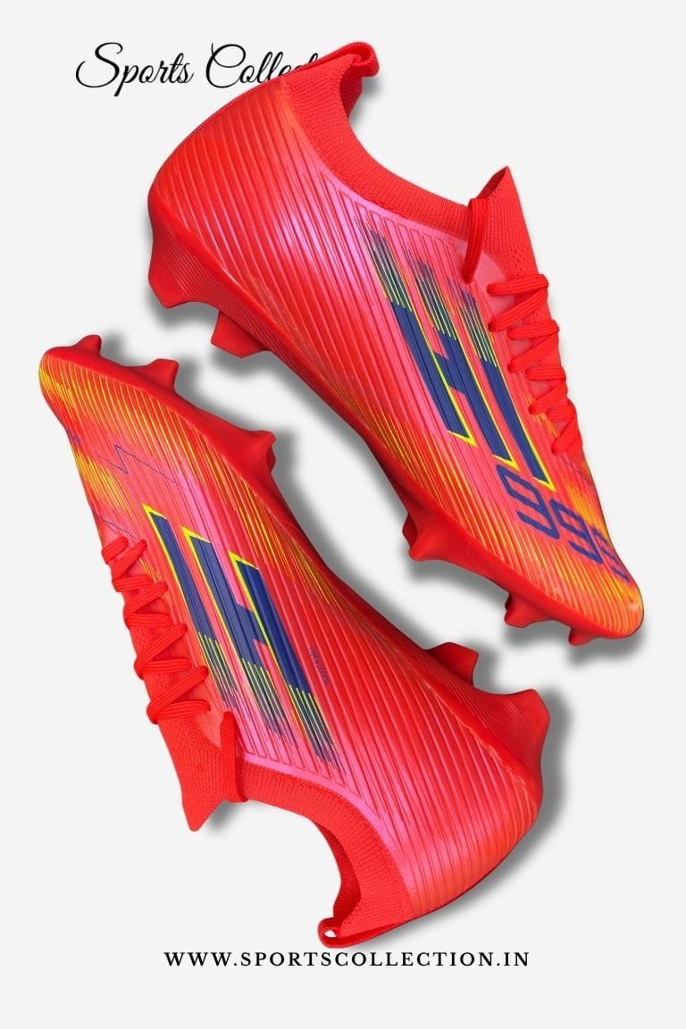 ANZA Hi 999 Football Boots for Men – Lightweight FG Soccer Cleats Red
